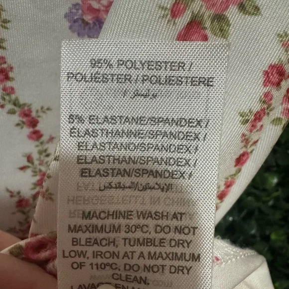 EDIKTED JULES PRINT STRAPLESS MINI DRESS - Picture 10 of 14